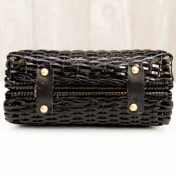 Handmade Vintage Basket Bag - Picture 5 of 8